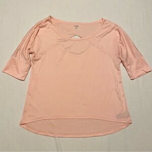 Champion Womens Activewear Top Size Large Workout Running Breathable